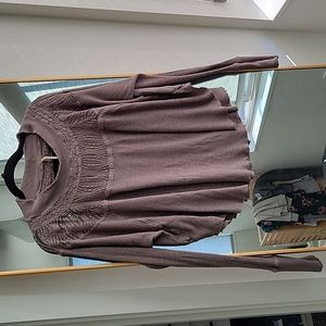 Free people long sleeve top